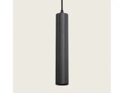 Lámpara Colgante Aluminio Aritz 1 Foco Negro