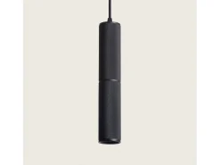 Lámpara Colgante Aluminio Breixo 4 Focos Negro
