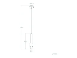 Lámpara Colgante Aluminio Dakari Blanco