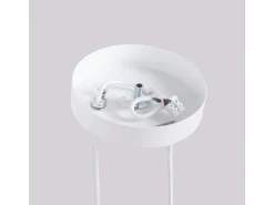 Lámpara colgante Arche moderno de acero - 2 fuentes luminosas - L.15 x A.118 cm - blanco