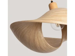 Lámpara Colgante Bambú Shuka Acacia Ø480 mm ILUZZIA