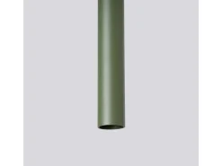 Lámpara colgante Brill moderno de acero - 3 fuentes luminosas 4000K - L.19,5 x A.104 cm - verde oliva