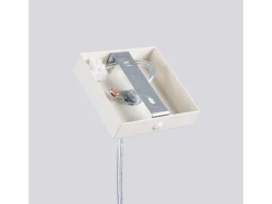 Lámpara colgante Brill moderno de acero - 1 fuentes luminosas 4000K - L.8 x A.114 cm - beige
