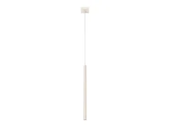 Lámpara colgante Brill moderno de acero - 1 fuentes luminosas 4000K - L.8 x A.114 cm - beige