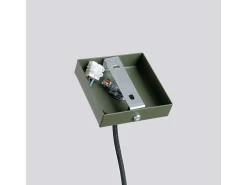 Lámpara colgante Brill moderno de acero - 1 fuentes luminosas 4000K - L.8 x A.114 cm - verde oliva