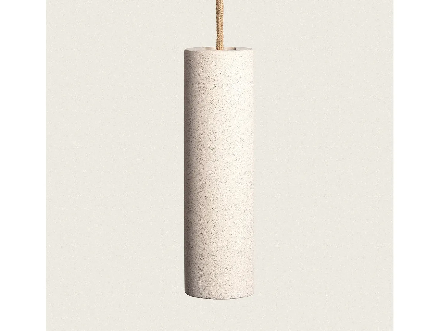 Lámpara Colgante Cemento Padang Beige