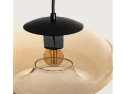 Lámpara Colgante Cristal Amina Ámbar