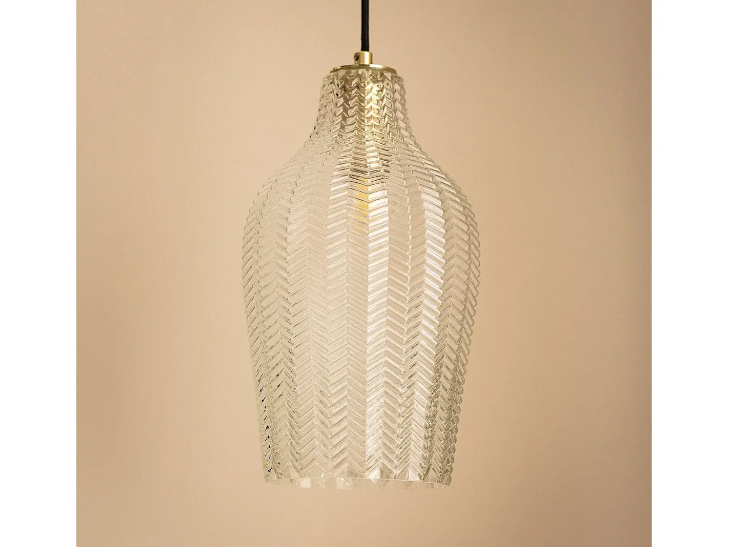 Lámpara Colgante Cristal Allende Transparente