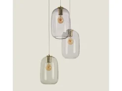 Lámpara Colgante Cristal Bonhomía Multicolor