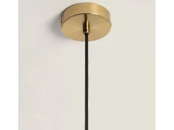 Lámpara Colgante Cristal Hipo Ámbar