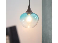 Lámpara Colgante Cristal Manzana Verde