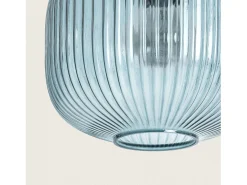 Lámpara Colgante Cristal Modra Azul