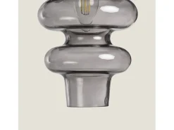 Lámpara Colgante Cristal Telder Gris Humo