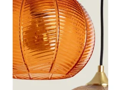 Lámpara Colgante Cristal Tri Klimt Multicolor