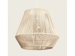 Lámpara Colgante Cuerda Bris Diantha Beige