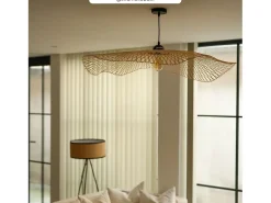 Lámpara colgante de bambú de D100 cm - Jipi