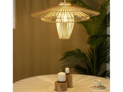 Lámpara Colgante de Bambú Jiang Natural
