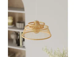 Lámpara colgante de bambú natural 36 cm - Tahaa