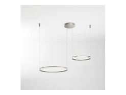 Lámpara colgante doble Perenz EDGE LED 99W gris titanio
