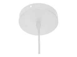 Lámpara colgante estilo acordeón en yute natural 38 x 37,5 cm