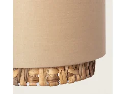 Lámpara Colgante Fibras Naturales Tri Orleans Beige