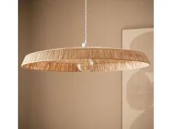 Lámpara Colgante Fibras Naturales Yokho Natural