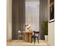 Lámpara Colgante Lagos Desván De Acero - 3 Fuentes Luminosas - L.19,5 X A.108 Cm - Beige
