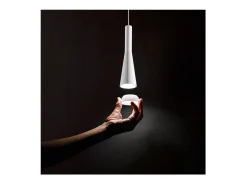 Lámpara colgante LED CONE Blanca 7W 3000K Perenz
