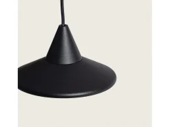 Lámpara Colgante LED 6W Aluminio Edsel Negro