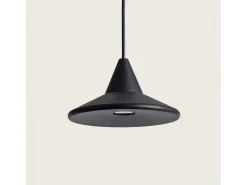 Lámpara Colgante LED 6W Aluminio Edsel Negro