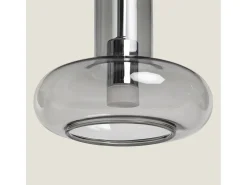 Lámpara Colgante LED 5W Aluminio Fontans Gris