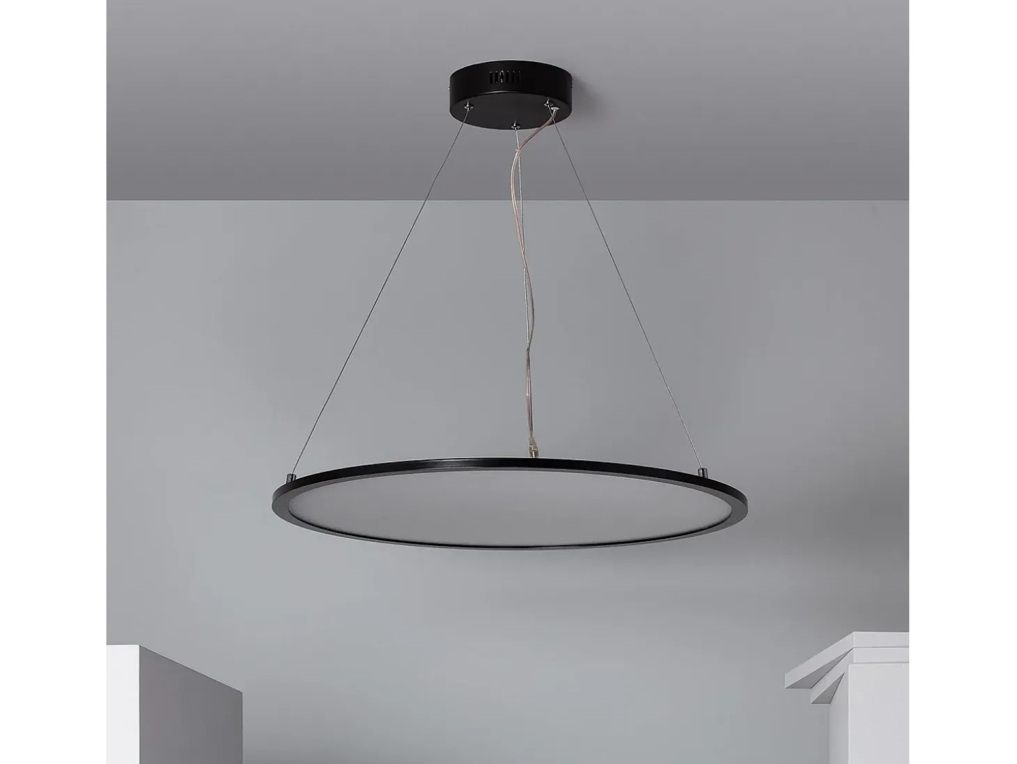Lámpara Colgante LED 36W de Metal Magnus 2700K Blanco Cálido