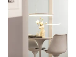Lámpara Colgante LED 20W Metal CCT Seleccionable Ivalo Blanco