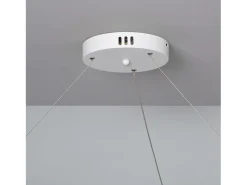Lámpara Colgante LED 28W Metal CCT Seleccionable Big Ivalo Ø 1 Metro Blanco