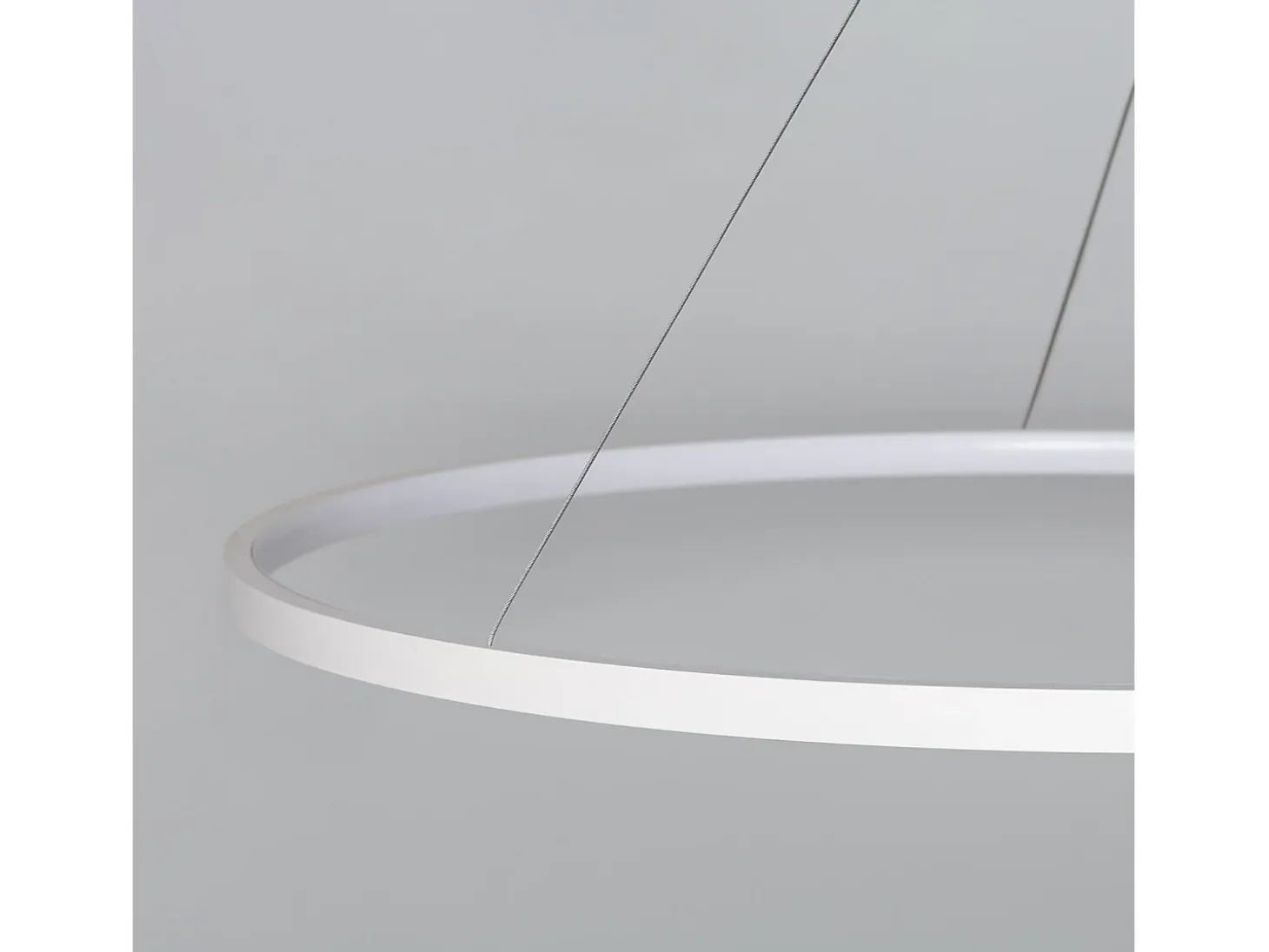 Lámpara Colgante LED 28W Metal CCT Seleccionable Big Ivalo Ø 1 Metro Blanco