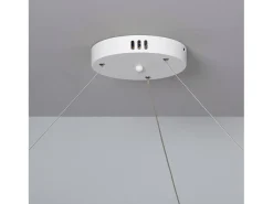 Lámpara Colgante LED 28W Metal CCT Seleccionable Big Ivalo Ø 1 Metro Blanco
