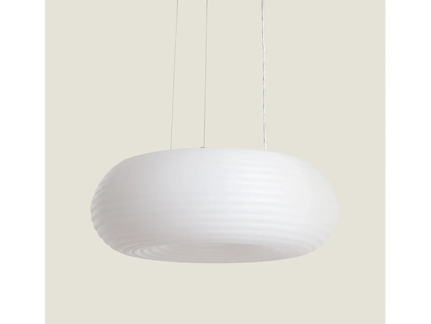 Lámpara Colgante LED 24W Metal Junai Blanco