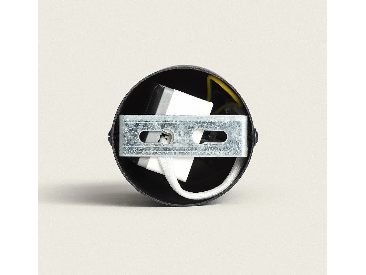 Lámpara Colgante LED 8W Metal Elise S Negro