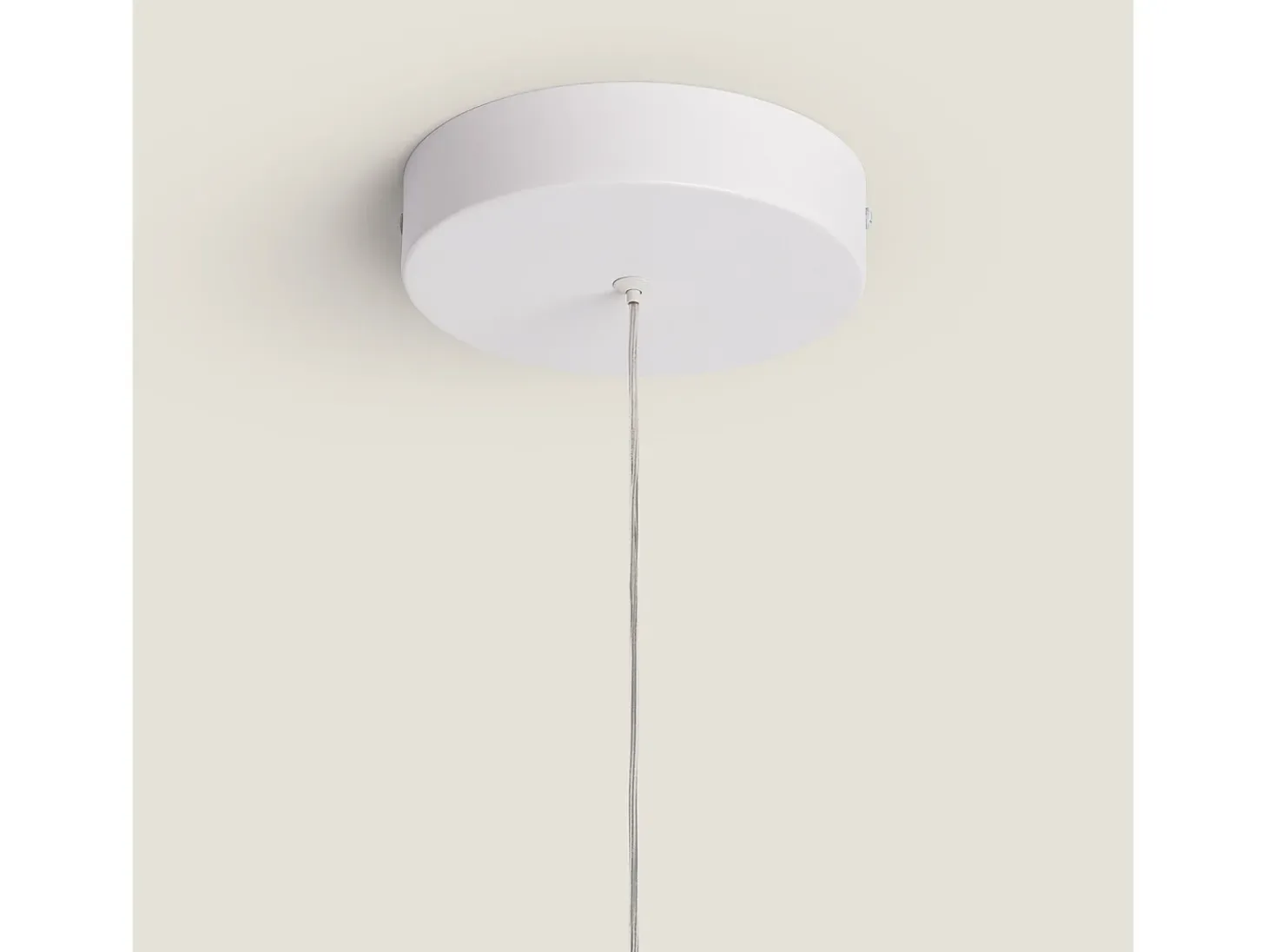 Lámpara Colgante LED 28W Metal Kerta Blanco Mate