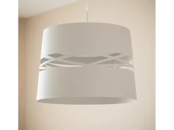 Lámpara Colgante LED 28W Metal Kerta Blanco Mate