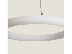 Lámpara Colgante LED 48W Metal Ø500 mm Irlava Blanco
