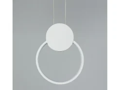 Lámpara Colgante LED 10W Metal Stendhal Blanco
