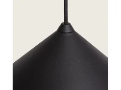 Lámpara Colgante LED 8W Metal Elise L Negro