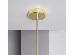 Lámpara Colgante Metal Bowier Dorado