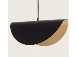 Lámpara Colgante Metal Caravaggio Negro