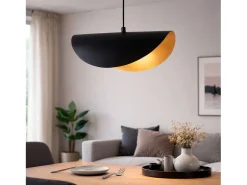 Lámpara Colgante Metal Caravaggio Negro