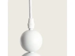 Lámpara Colgante Metal Dunia Blanco