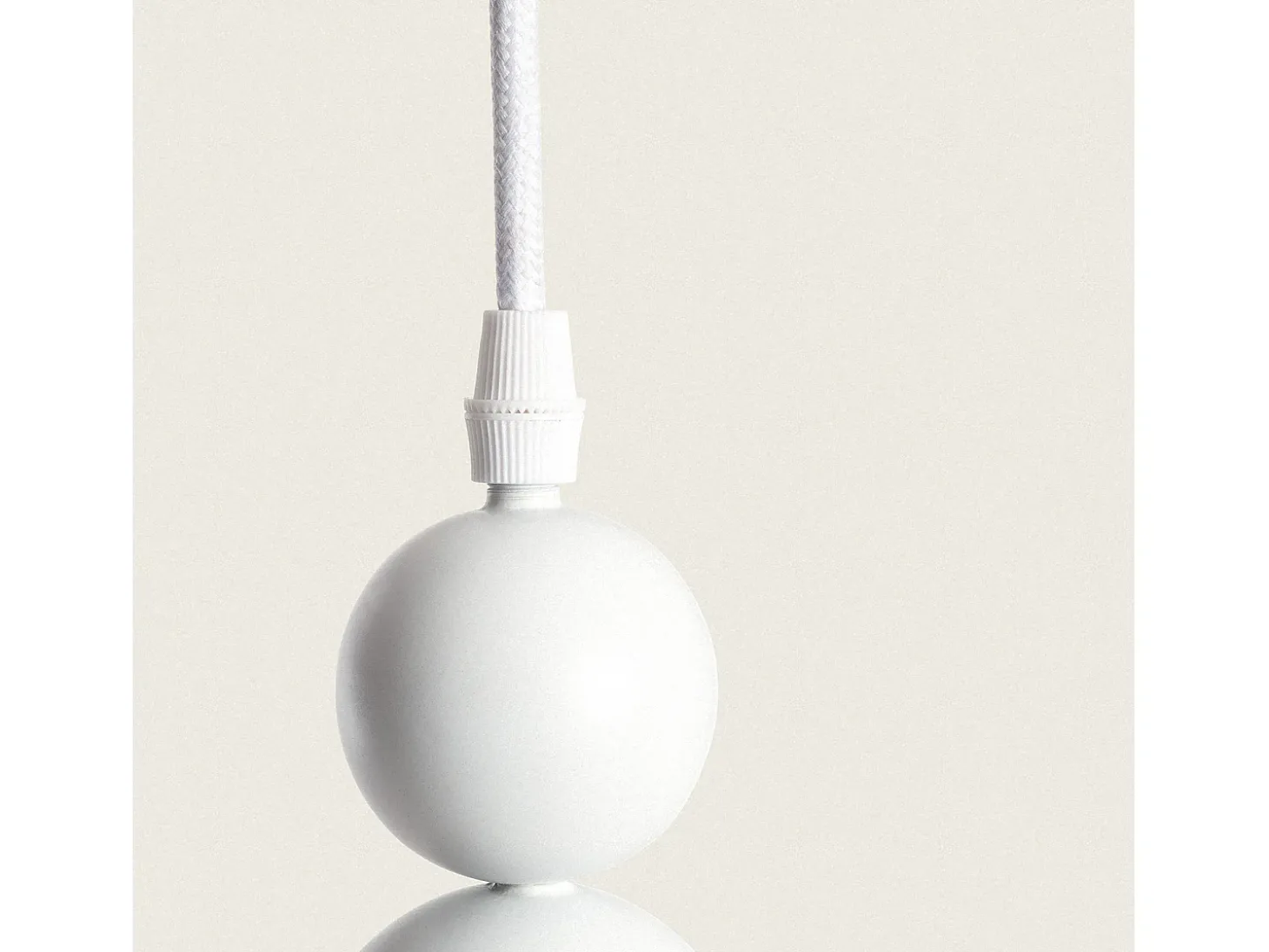 Lámpara Colgante Metal Dunia Blanco