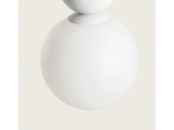 Lámpara Colgante Metal Dunia Blanco