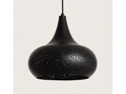 Lámpara Colgante Metal Erea Negro